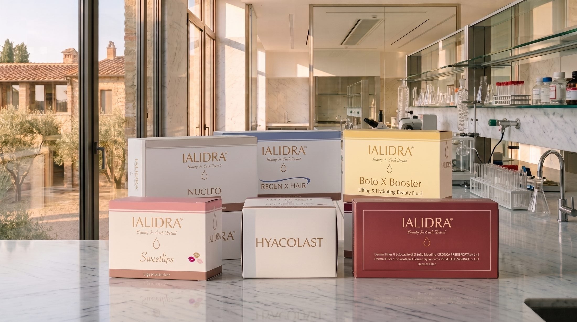 La gamme IALIDRA — fabriquée en Italie